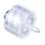 Cole-Parmer Luer to Hose Barb Fitting, Straight Adapter, Animal-Derivative-Free Polypropylene, Cleanroom Packed, Male Luer x 3/32" ID; 10/Pk