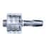 Cole-Parmer Luer to Hose Barb Fitting, Straight Adapter, CrystalVu™, Cleanroom Packed, Male Luer x 1/8" ID; 10/Pk