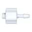 Cole-Parmer Luer to Hose Barb Fitting, Straight Adapter, White Nylon, Cleanroom Packed, Male Luer x 1/8" ID; 10/Pk