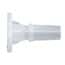 Cole-Parmer Luer to Plug Fitting, Straight Adapter, Natural Nylon, Cleanroom Packed, Male Luer Lock; 10/Pk