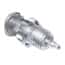 Cole-Parmer Luer to Hose Barb Fitting, Straight Adapter, CrystalVu™, Cleanroom Packed, Panel-Mount Female Luer x 3/32" ID; 10/Pk