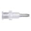 Cole-Parmer Luer to Hose Barb Fitting, Straight Adapter, Animal-Derivative-Free Polypropylene, Cleanroom Packed, Panel-Mount Female Luer x 1/16" ID; 10/Pk
