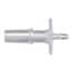 Cole-Parmer Luer to Hose Barb Fitting, Straight Adapter, Animal-Derivative-Free Polypropylene, Cleanroom Packed, Rotating Male Luer Lock x 1/16" ID; 10/Pk