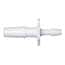 Cole-Parmer Luer to Hose Barb Fitting, Straight Adapter, White Nylon, Cleanroom Packed, Rotating Male Luer Lock x 3/16" ID; 10/Pk
