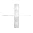 Cole-Parmer Port Disk Hose Barb Fitting, Natural Kynar® Flex, Cleanroom Packed, 5/8" ID; 10/Pk
