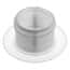 Cole-Parmer Port Disk Threaded Fitting, Polypropylene, Cleanroom Packed, 38-400 1" Thread; 10/Pk