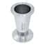 Cole-Parmer Fitting, 316L Stainless Steel, Straight, Concentric Sanitary Clamp Reducer, 1" x 3/4"; 1/Each