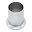 Cole-Parmer Fitting, 316L Stainless Steel, Straight, Sanitary Clamp to Hose Barb Adapter, 3/4" Clamp x 1/4" ID; 1/Each