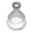 Cole-Parmer Sanitary Fitting, Straight Reducer, Polypropylene, 3" x 3/4" Mini; 1/Each