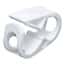 Cole-Parmer Ratchet-Style Pinch Clamp, Polypropylene, Small; 25/Pk