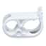 Cole-Parmer Ratchet-Style Pinch Clamp, Polypropylene, Medium; 25/Pk