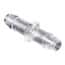 Cole-Parmer Hose Barb Fitting, Straight Union, Natural Polycarbonate, 1/8" ID; 10/Pk