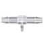 Cole-Parmer Hose Barb Fitting, Tee Reducer, Natural Polycarbonate, 5/32" ID x 5/32" ID x 1/16" ID; 10/Pk