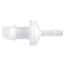 Cole-Parmer Reducing Check Valve, Natural Polypropylene, 3/16" ID x 1/8" ID; 10/Pk