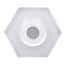 Cole-Parmer Threaded Check Valve, Natural Polypropylene, 1/8" NPT(M) x 1/4" ID; 10/Pk