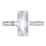 Cole-Parmer HDPE In-Line Filter, Polycarbonate, Natural, 90-130 Micron, 1/8" ID; 10/Pk