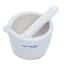 Cole-Parmer Mortar and Pestle Set, Porcelain, 70 mL