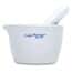 Cole-Parmer Mortar and Pestle Set, Porcelain, 70 mL