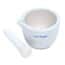 Cole-Parmer Mortar and Pestle Set, Porcelain, 70 mL