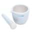 Cole-Parmer Mortar and Pestle Set, Porcelain, 150 mL