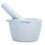 Cole-Parmer Mortar and Pestle Set, Porcelain, 275 mL