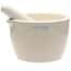 Cole-Parmer Mortar and Pestle Set, Porcelain, 750 mL