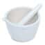 Cole-Parmer Mortar and Pestle Set, Porcelain, 1900 mL