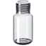 Cole-Parmer Headspace Vial, Glass, 18 mm, Precision Thread Screw Neck, Round Bottom, 10 mL; 1000/pk