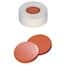 Cole-Parmer Snap Cap, Hard Polyethylene, Transparent, 11 mm, Rubber/PTFE Septa; 1000/pk