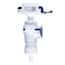 CPC (Colder) AseptiQuik® G DC Quick-Disconnect Fitting, Genderless Hose Barb, Polycarbonate, Valved, 1/2" ID; 1/Each