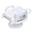 CPC (Colder) AseptiQuik® L Quick-Disconnect Fitting, High-Flow, Genderless Sanitary Adapter, High-Temperature Polycarbonate, 1-1/2" Sanitary; 1/Each