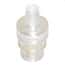 CPC (Colder) HFC39 Quick-Disconnect Fitting, Hose Barb Insert, Polysulfone, Non-Valved, 3/8" ID; 1/Each