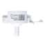 CPC (Colder) AseptiQuik® G Quick-Disconnect Fitting, Genderless Hose Barb, High-Temperature Polycarbonate, 1/2" ID; 5/Pk