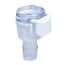 CPC (Colder) MPC™ Quick-Disconnect Fitting, Hose Barb Body, Polycarbonate, Non-Valved, 1/4" ID; 25/Pk