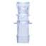 CPC (Colder) MPC™ Quick-Disconnect Fitting, Hose Barb Insert, Polycarbonate with Silicone O-Ring, Non-Valved, 3/8" ID; 25/Pk