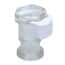 CPC (Colder) MPX® Quick-Disconnect Fitting, Sanitary Body, Polysulfone, Non-Valved, 3/4" Sanitary; 1/Each