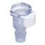 CPC (Colder) MPX® Quick-Disconnect Fitting, Hose Barb Body with Lock, Polysulfone, Non-Valved, 1/2" ID; 25/Pk