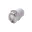 CPC (Colder) 1/4" VALVED NPT THREAD COUPLING BODIES ACETAL WITH BUNA-N O-RING 25/PK