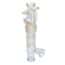 CPC (Colder) Steam-Thru® II Sanitary Steam-in-Place Connector, Two Cycle, Polysulfone with Polycarbonate Sleeve, 3/4" ID x 3/4" x 3/4" Sanitary; 1/Each