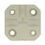 Dibafit™ Multiport Connector, 3-Way, 1/4"-28 UNF(F) flat bottom, PEEK™, mountable; 1/ea