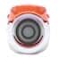 Eldon James SeriesLock® Quick-Disconnect Fitting, Hose Barb Body, Kynar PVDF, Non-Valved, Viton O-Ring, SS Spring, Large, 3/4" ID