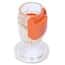 Eldon James SeriesLock® Quick-Disconnect Fitting, Hose Barb Body, Polysulfone, Non-Valved, Silicone O-Ring, SS Spring, Large, 1/2" ID