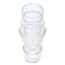 Eldon James SeriesLock® Quick-Disconnect Fitting, Hose Barb Insert, Polysulfone, Non-Valved, X-Large, 1" ID