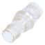 Eldon James SeriesLock® Quick-Disconnect Fitting, Hose Barb Insert, Polysulfone, Non-Valved, X-Large, 1" ID