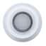 Eldon James SeriesLock® Quick-Disconnect Fitting, Hose Barb Insert, Kynar PVDF, Valved, Viton O-Ring, SS Spring, Medium, 3/8" ID