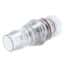 Eldon James SeriesLock® Quick-Disconnect Fitting, Hose Barb Insert, Polysulfone, Valved, Silicone O-Ring, SS Spring, X-Large, 1" ID