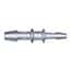 Eldon James Hose Barb Fitting, Straight Reducer, Stainless Steel, 5/32" ID x 3/32" ID; 10/Pk