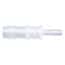 Eldon James Hose Barb Fitting, Straight Reducer, Animal-Derivative-Free Polypropylene, 3/16" ID x 1/8" ID; 10/PK