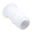 Eldon James Hose Barb to Plug Fitting, Straight Adapter, Natural Nylon, 1/16" ID; 10/Pk