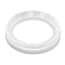Eldon James SeriesLock® Quick-Disconnect Fitting, Sanitary Flange Body, Polysulfone, Non-Valved, Silicone O-Ring, SS Spring, Large, 3/4" Sanitary & 1/2" ID